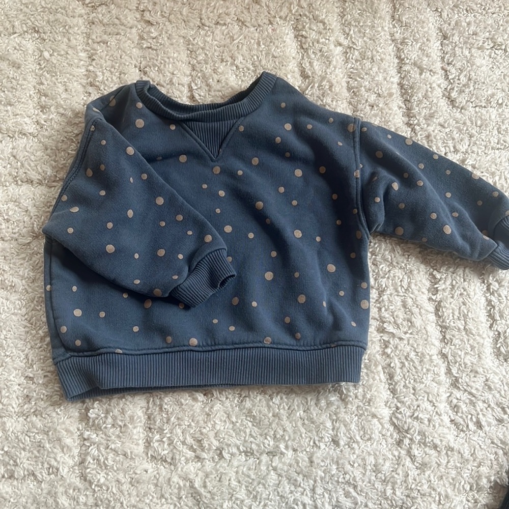 Blue sweatshirt